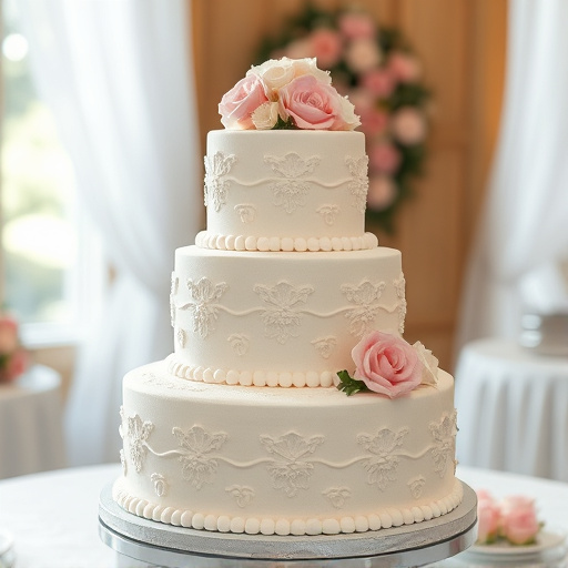 Bolo de Casamento 3 andares