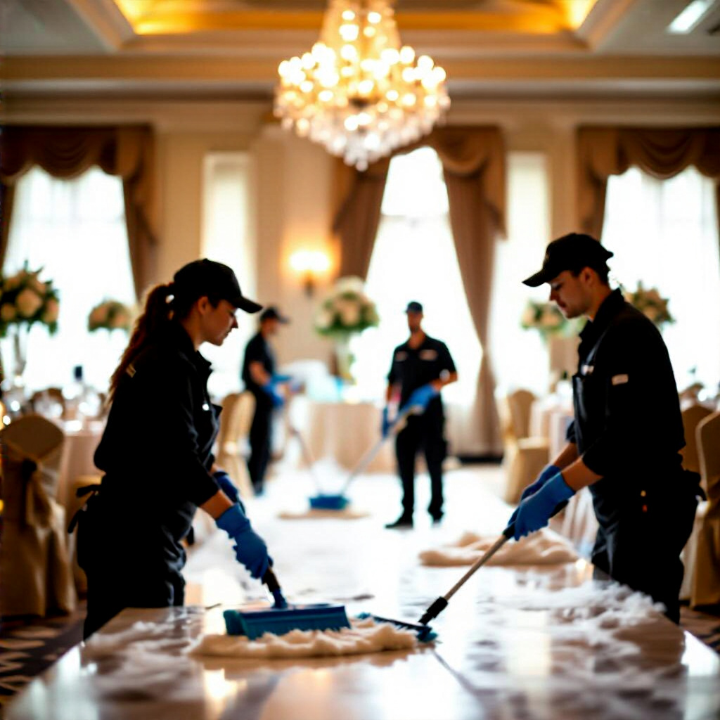 Limpeza Durante Evento